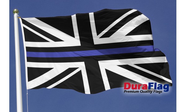 DuraFlag® Union Jack Thin Blue Line Premium Quality Flag